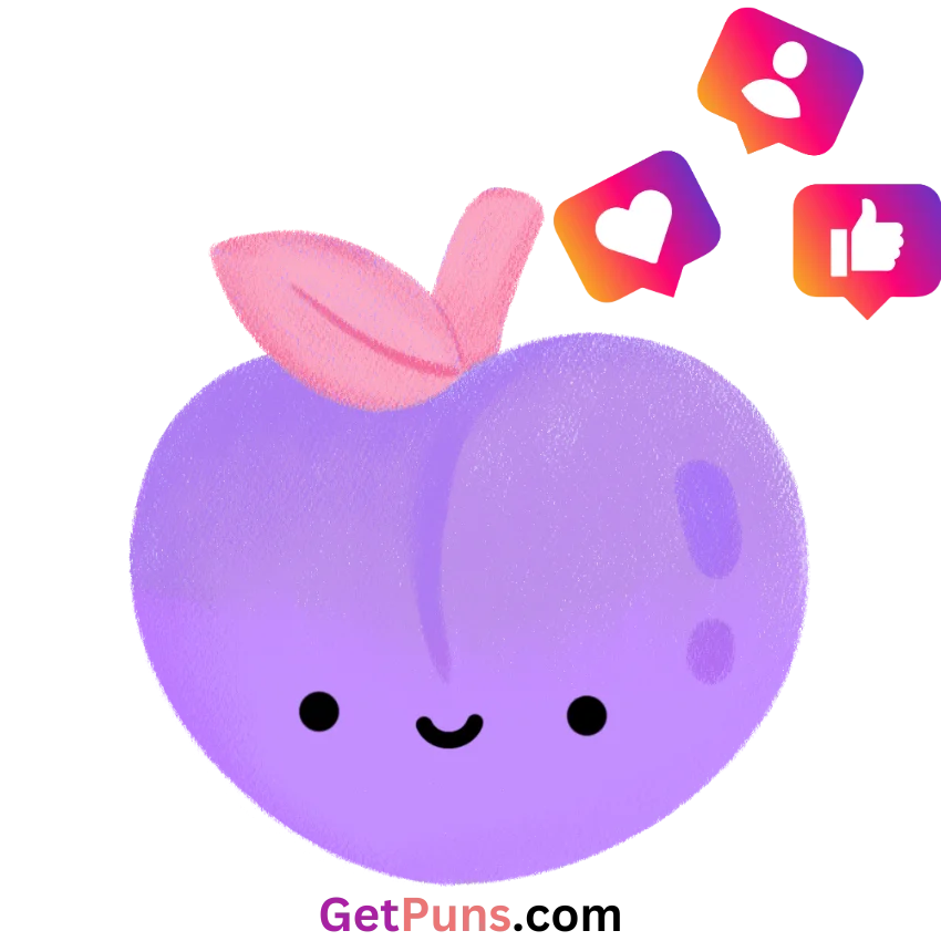 Instagram Peach Puns