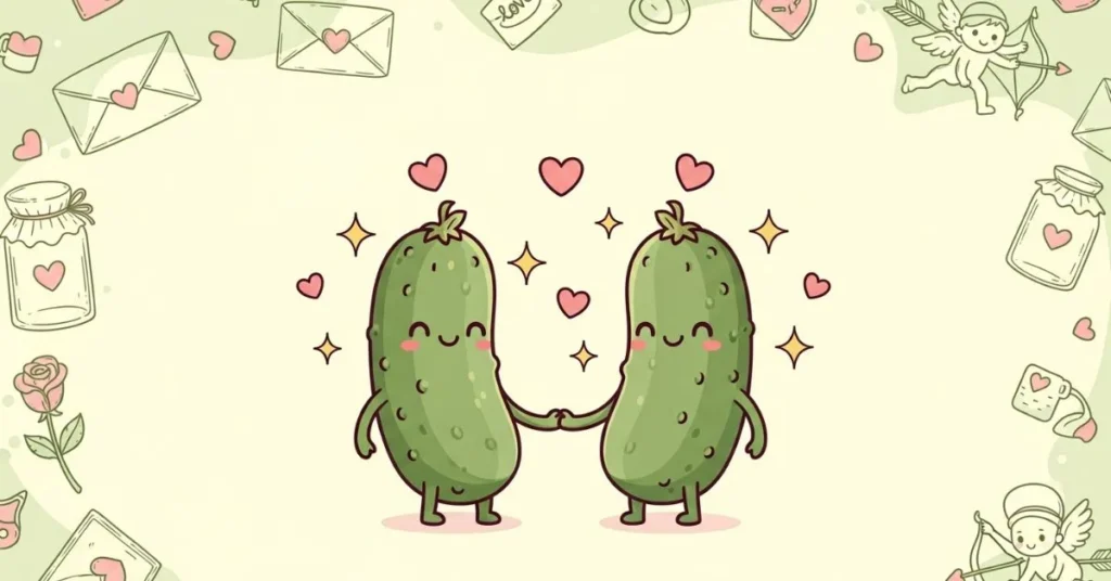 Romantic Pickle Puns