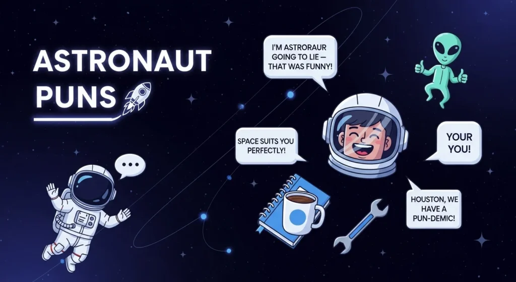 Β Astronaut Puns