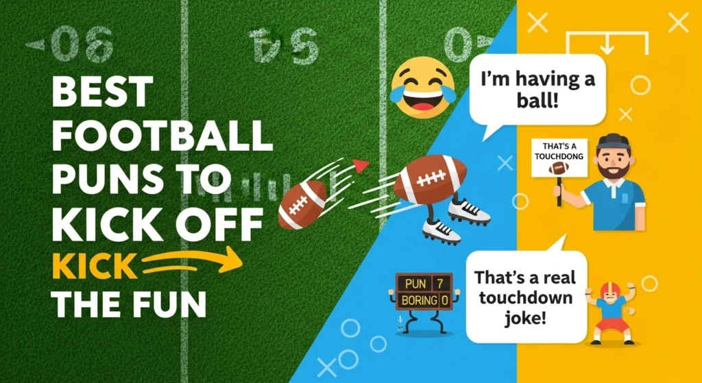 Best Football Puns to Kick Off the Fun