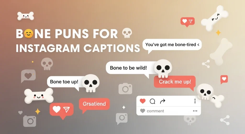 Bone Puns for Instagram Captions