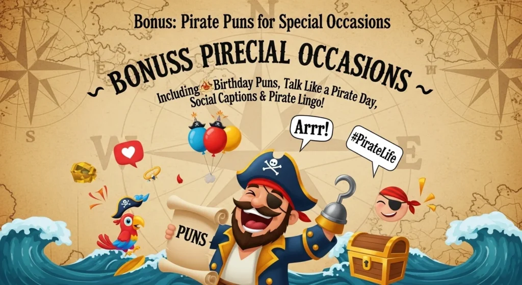 Bonus: Pirate Puns for Special Occasions