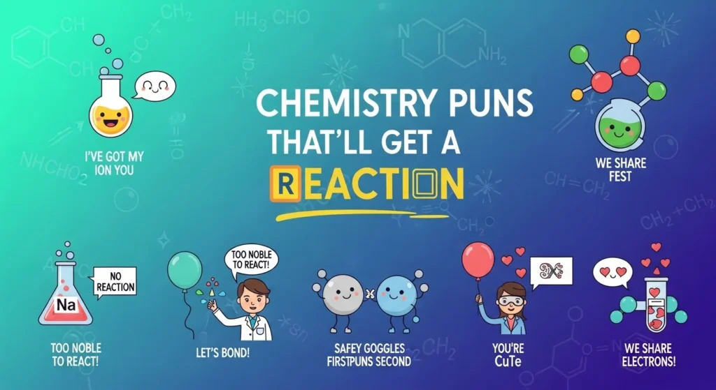 Chemistry Puns That'll Get a Reaction