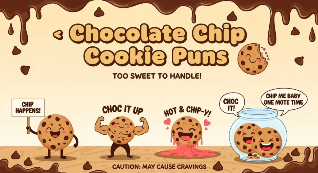 Chocolate Chip Cookie Puns