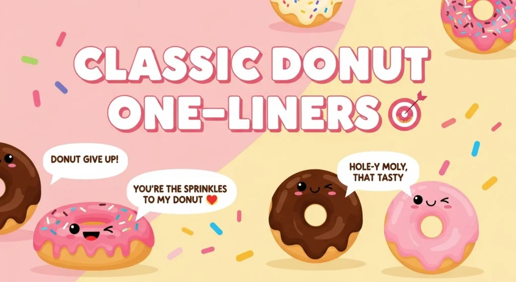 Classic Donut One-Liners