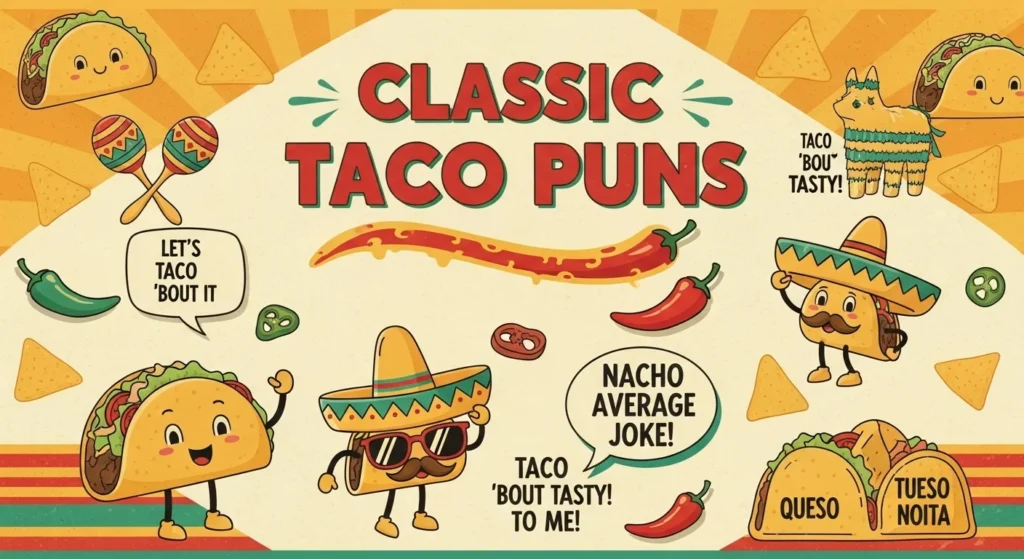 Classic Taco Puns
