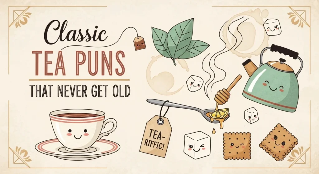 Classic Tea Puns That Never Get Old