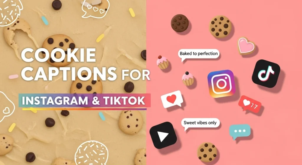 Cookie Captions for Instagram & TikTok