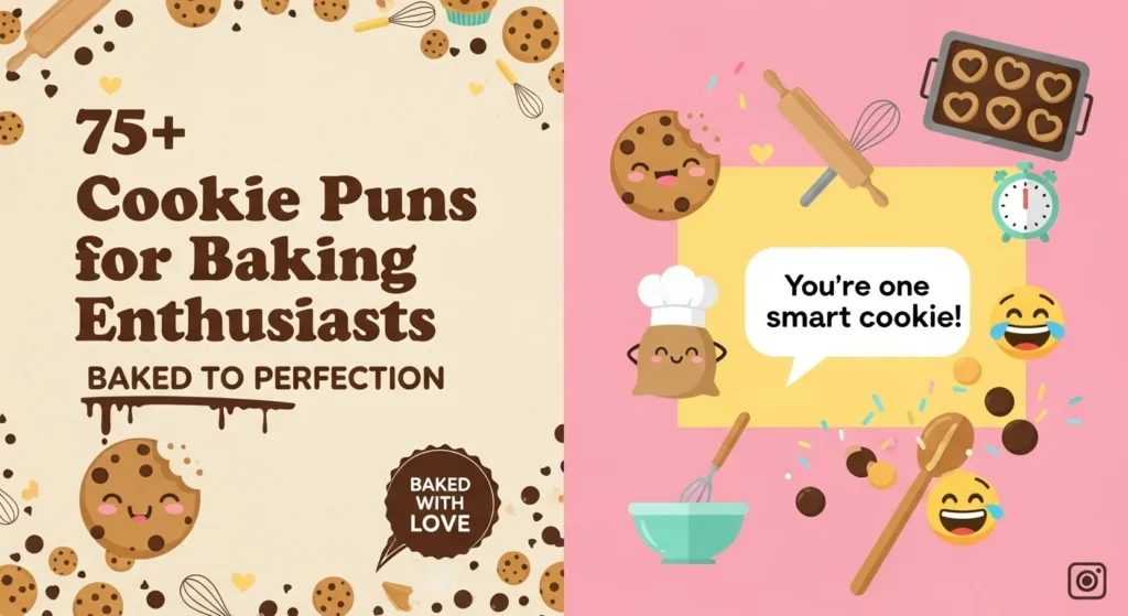 Cookie Puns for Baking Enthusiasts