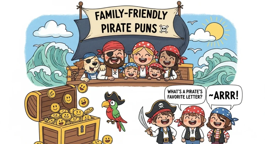 Family-Friendly Pirate Puns