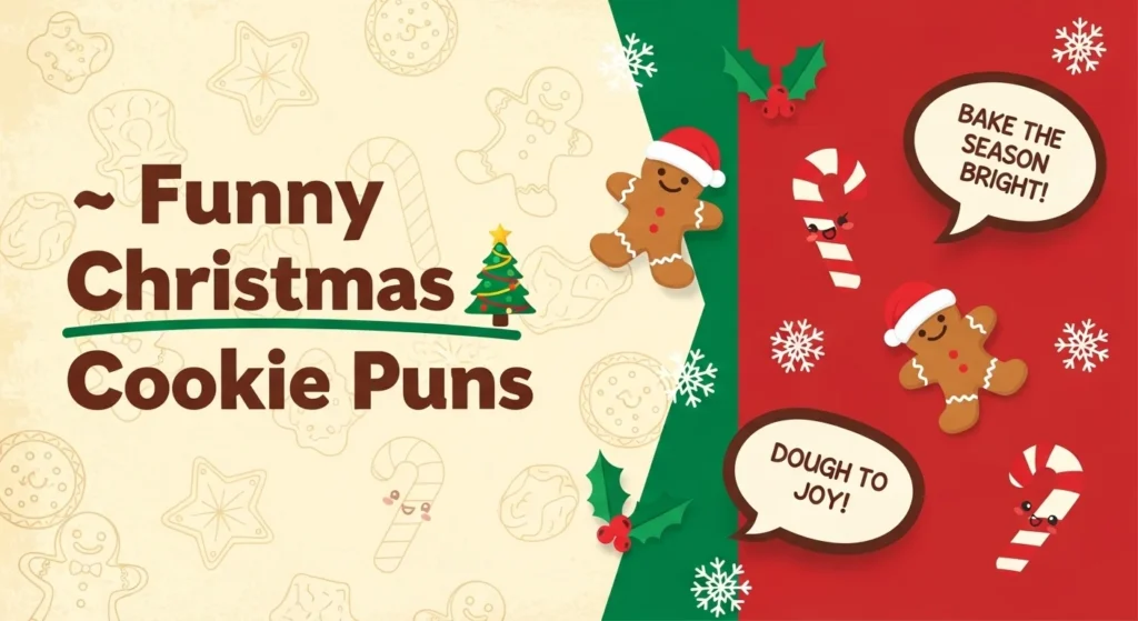 Funny Christmas Cookie Puns