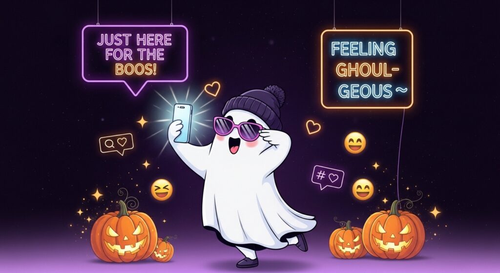 Ghost Puns for Instagram Captions 