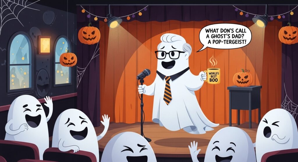 Ghostly Dad Jokes for the Undead Comedian
