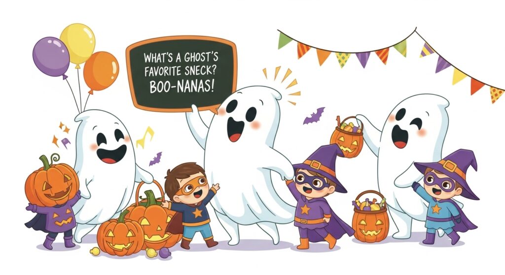 Kid-Friendly Ghost Jokes for Little Ghouls
