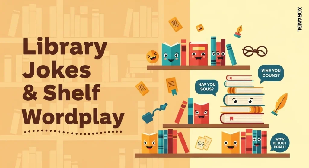 Library Jokes & Shelf Wordplay