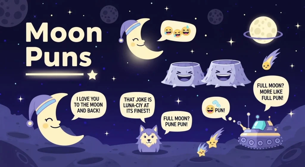 Moon Puns