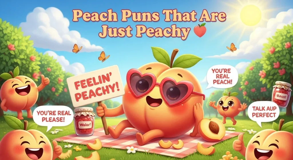 Peach Puns That Are Just Peachy