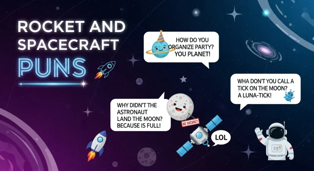 Rocket and Spacecraft Puns