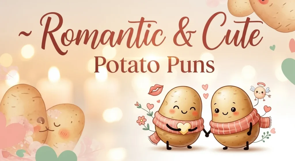 Romantic & Cute Potato Puns