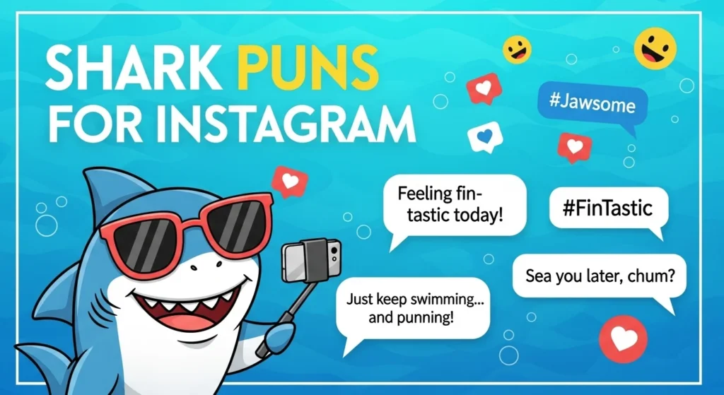 Shark Puns for Instagram