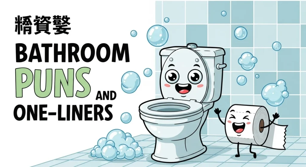 Bathroom Puns and One-Liners