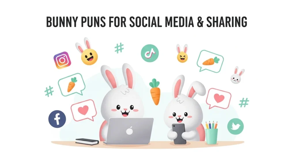 Bunny Puns for Social Media & Sharing