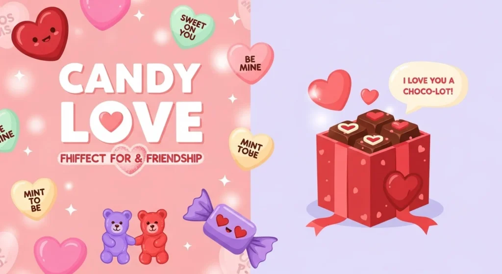 Candy Love Puns (Perfect for Romance & Friendship)