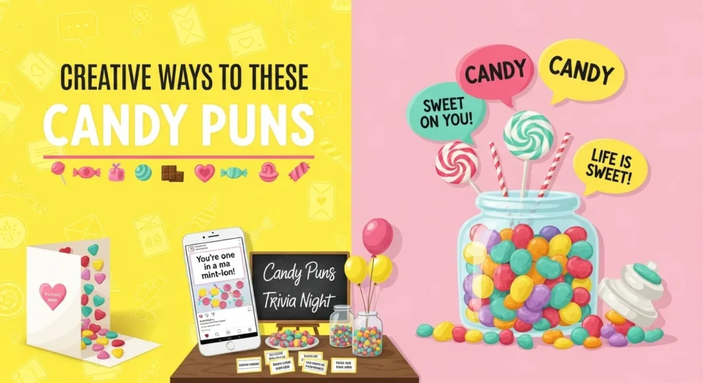 Creative Ways to Use These Candy Puns
