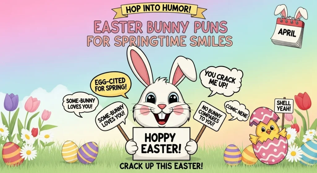 Easter Bunny Puns for Springtime Smiles