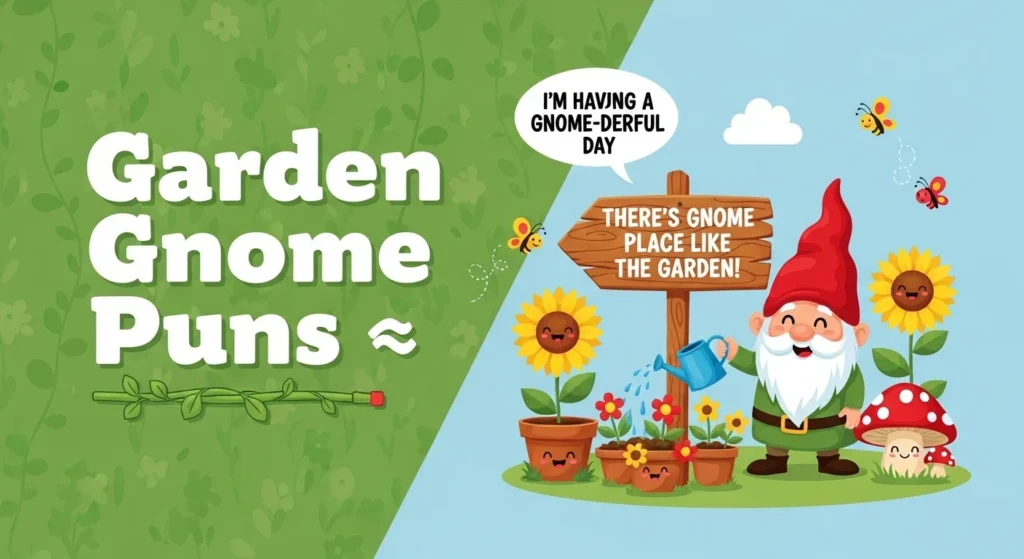Garden Gnome Puns