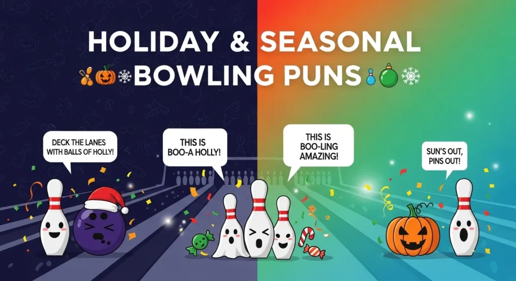 Holiday & Seasonal Bowling Puns