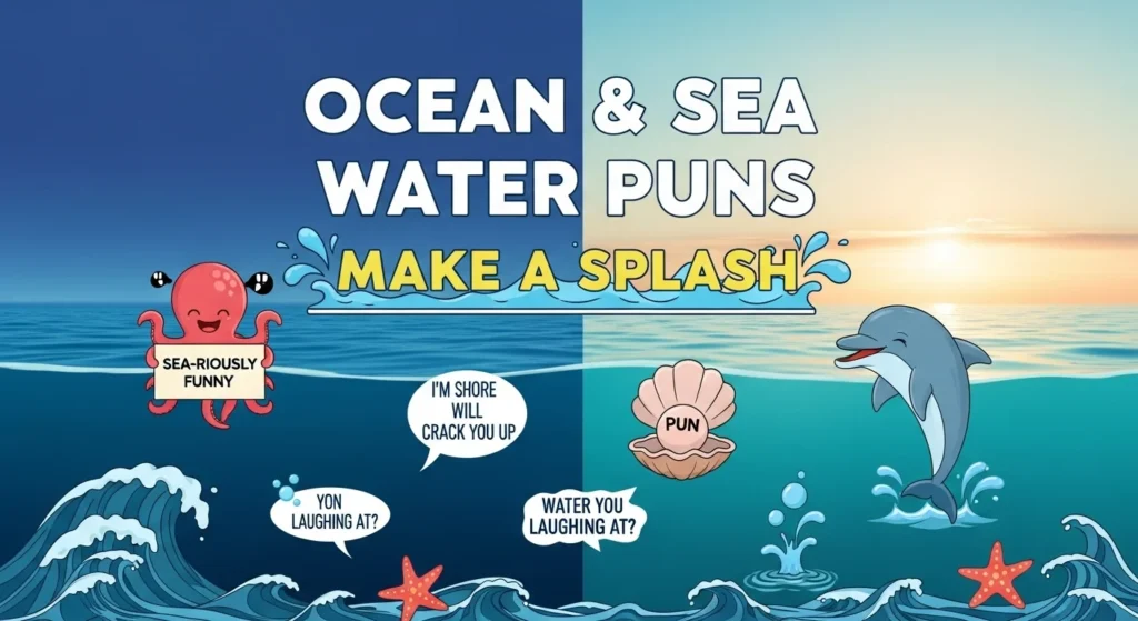 Ocean & Sea Water Puns That Make a Splash