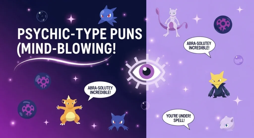 Psychic-Type Puns