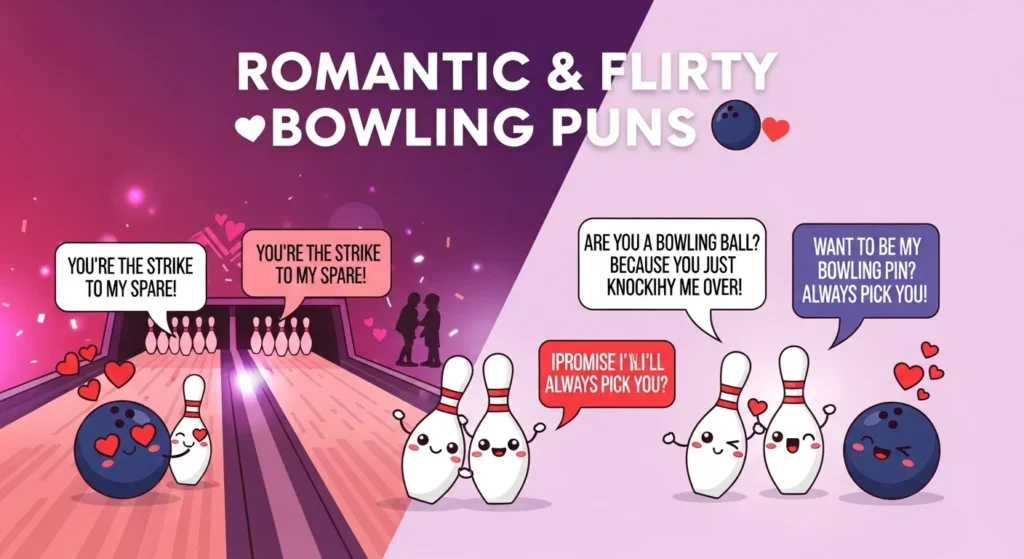 Romantic & Flirty Bowling Puns