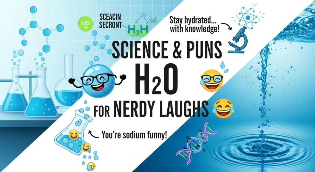 Science & H2O Puns for Nerdy Laughs