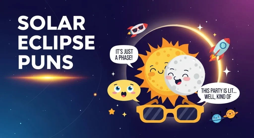 Solar Eclipse Puns