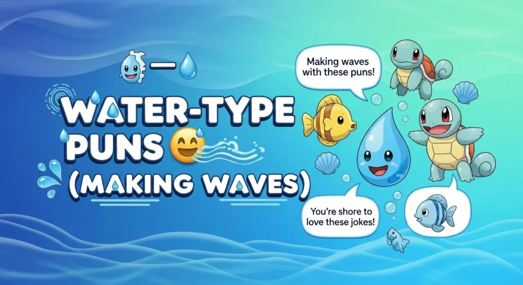 Water-Type Puns