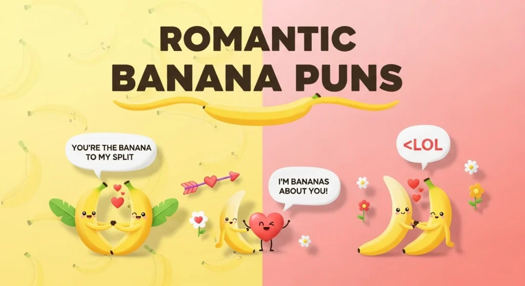 Romantic Banana Puns