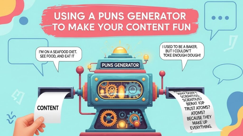 Using a Puns Generator to Make Your Content Fun
